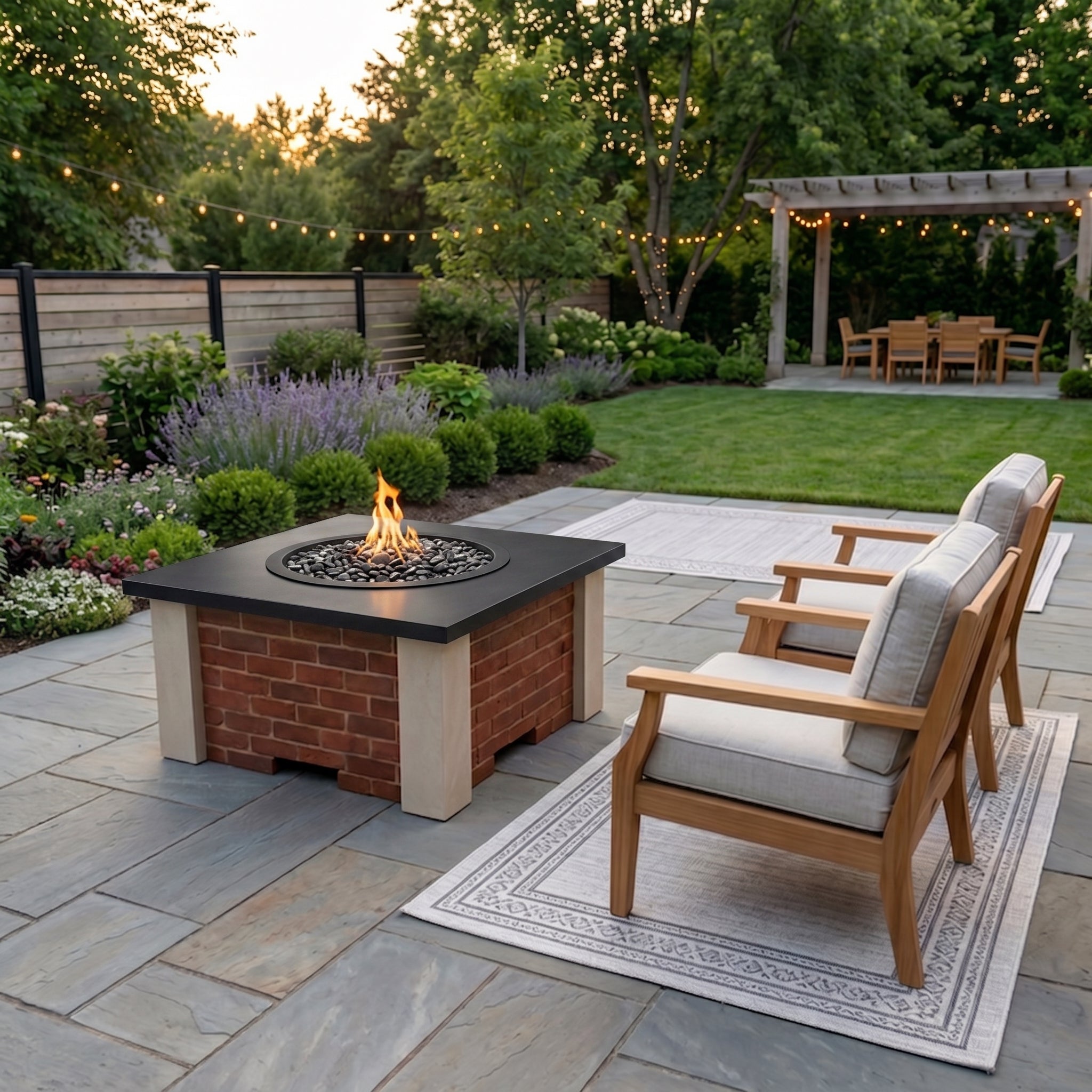 HomeBridge GFRC Prefabricated Concrete FirePits