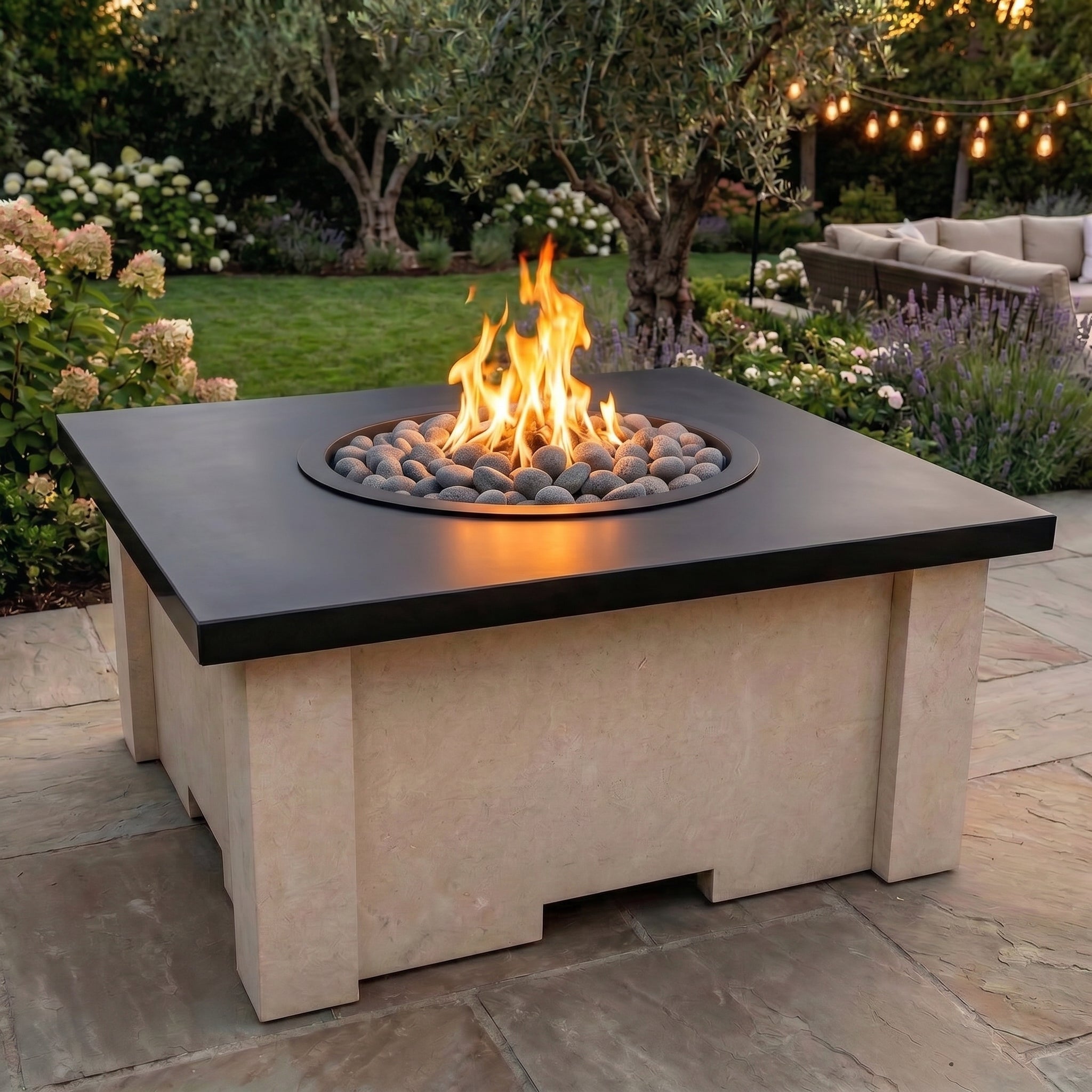 HomeBridge GFRC Prefabricated Concrete FirePits