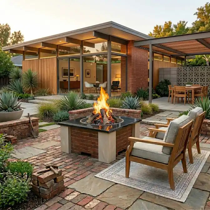 HomeBridge GFRC Prefabricated Concrete FirePits — view 40