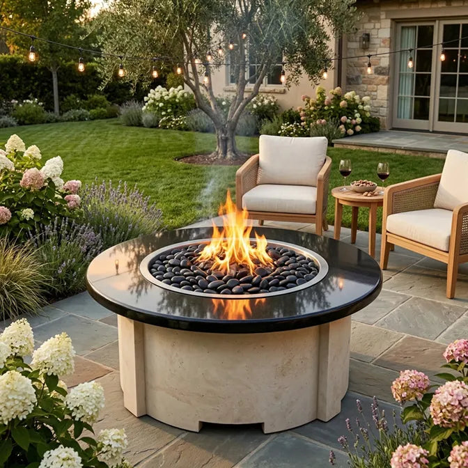 HomeBridge GFRC Prefabricated Concrete FirePits — view 21