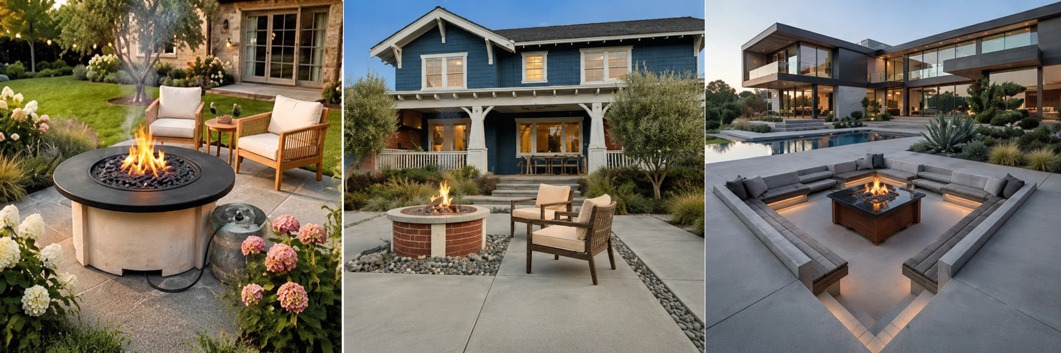 How to Choose the Right Fuel Type for Your Fire Pit Table: Natural Gas vs. Propane vs. Wood Burning
