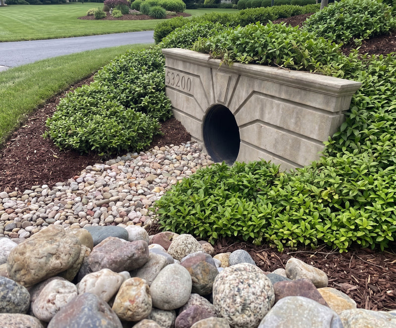 Prefabricated Concrete (GFRC) Culvert Covers - Neoclassical Bridge
