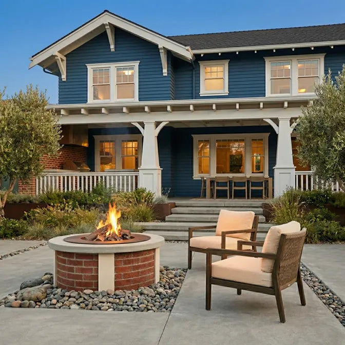 HomeBridge GFRC Prefabricated Concrete FirePits — view 9