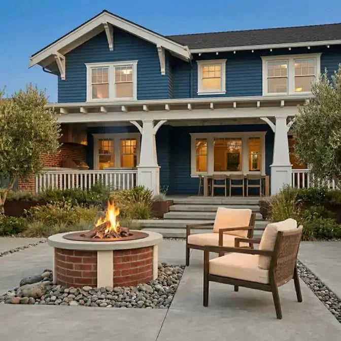 HomeBridge GFRC Prefabricated Concrete FirePits — view 39