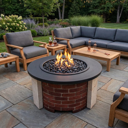 HomeBridge GFRC Prefabricated Concrete FirePits