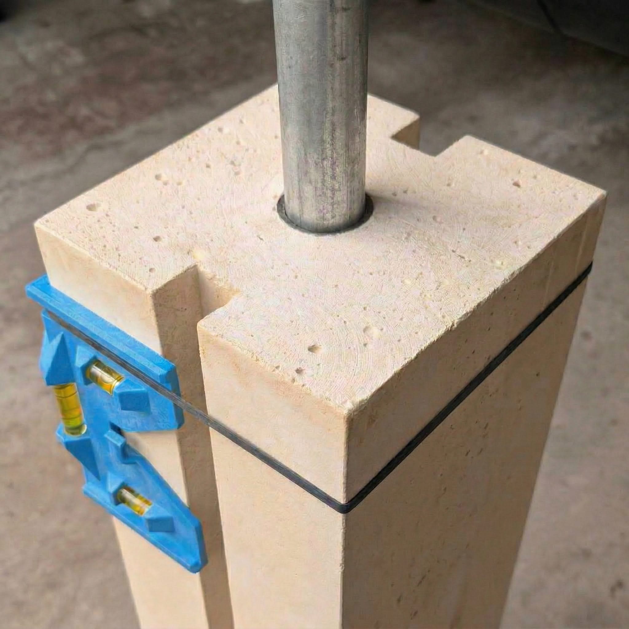 GFRC Retaining Wall Post (Inline)