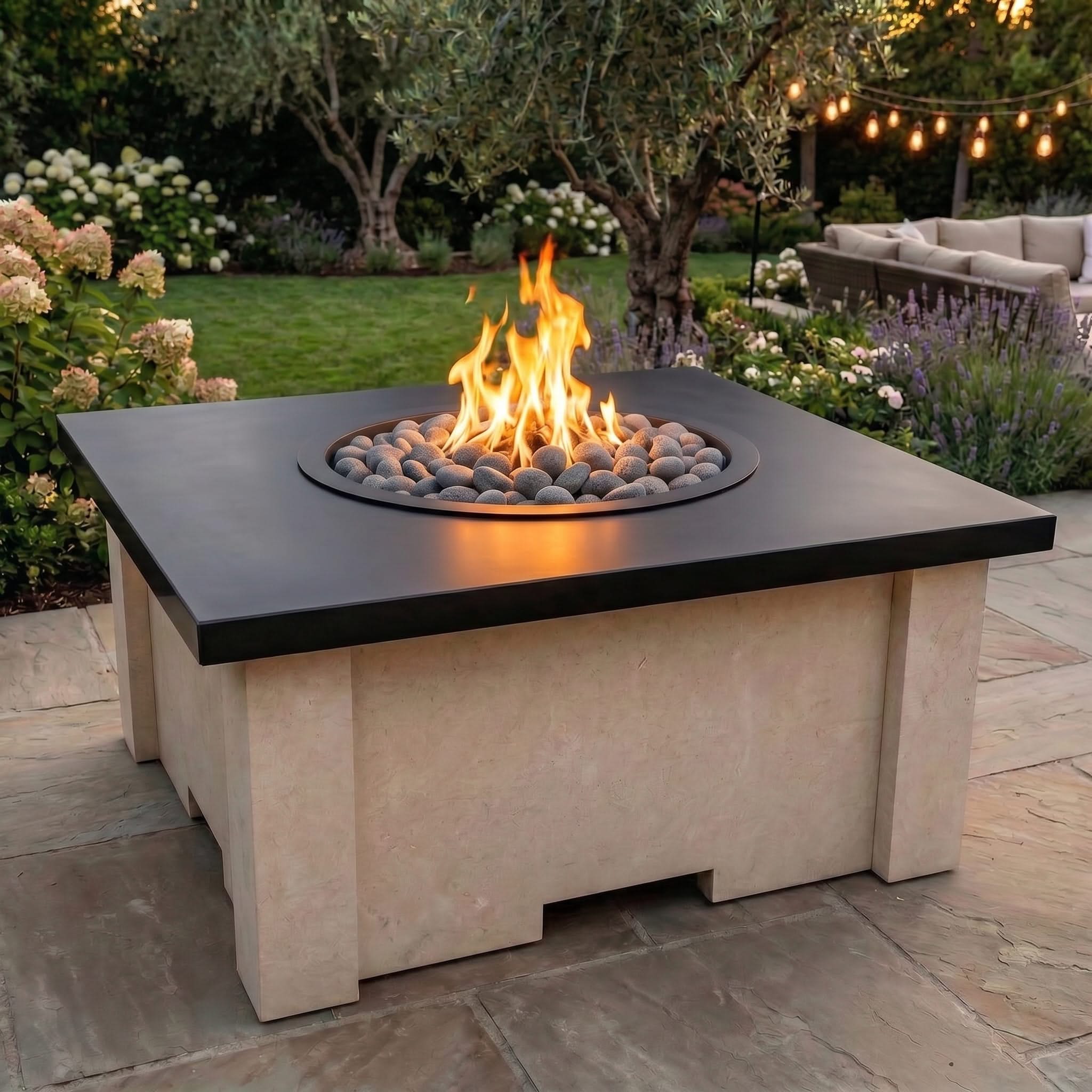 HomeBridge GFRC Prefabricated Concrete FirePits