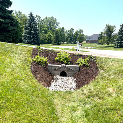 Prefabricated Concrete (GFRC) Culvert Covers - Wife’s Bridge detail view