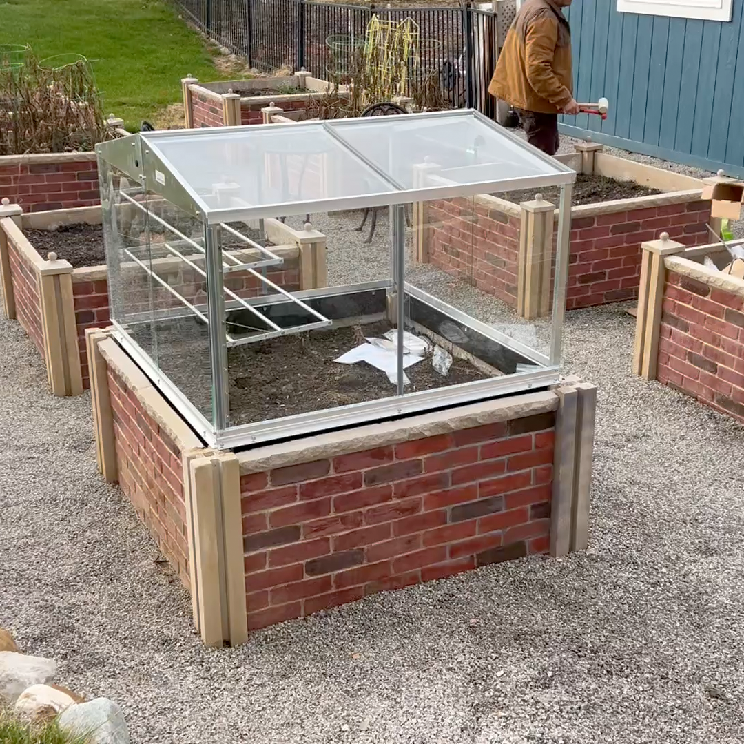 GFRC Mini Greenhouse | Permanent Garden Structure | HomeBridgePC