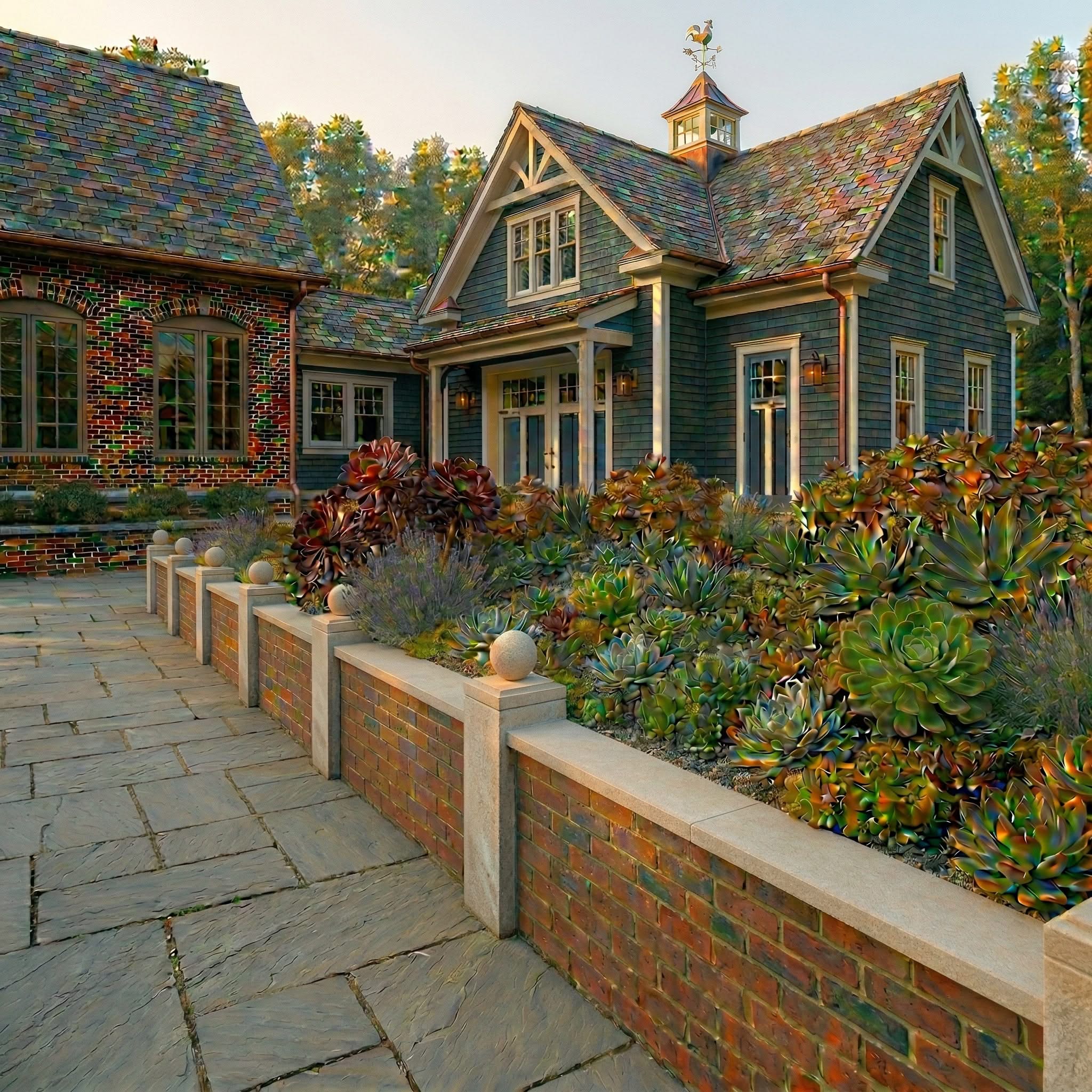 GFRC Retaining Wall Panels | Brick