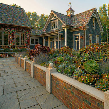 GFRC Retaining Wall Panels | Brick