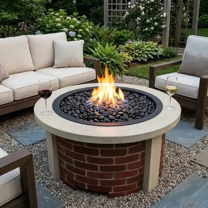 HomeBridge GFRC Prefabricated Concrete FirePits — view 35
