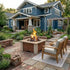 HomeBridge GFRC Prefabricated Concrete FirePits — view 38