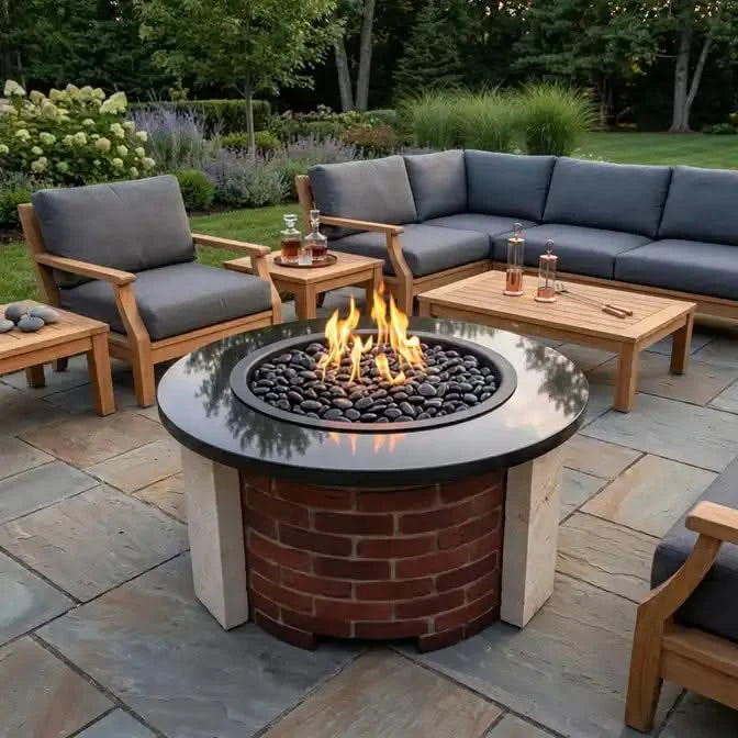 HomeBridge GFRC Prefabricated Concrete FirePits — view 37