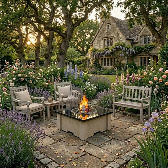 HomeBridge GFRC Prefabricated Concrete FirePits — view 24