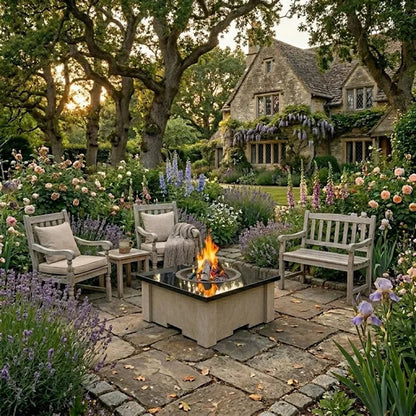 HomeBridge GFRC Prefabricated Concrete FirePits — view 24