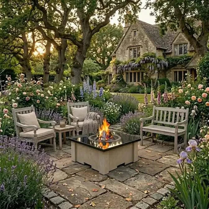 HomeBridge GFRC Prefabricated Concrete FirePits — view 56