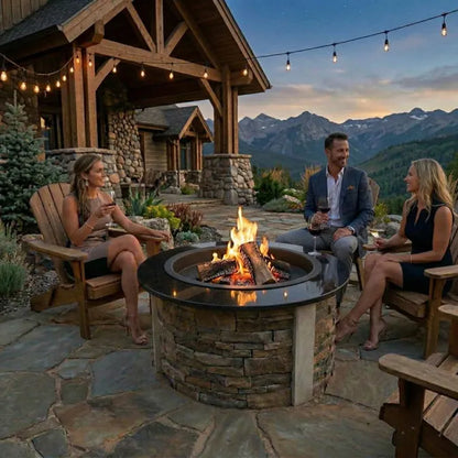 HomeBridge GFRC Prefabricated Concrete FirePits — view 17